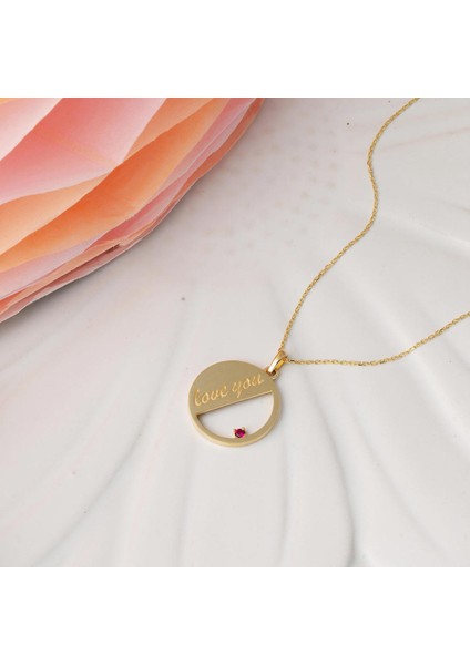 Seni Seviyorum Yazılı Altın Kolye modelleri