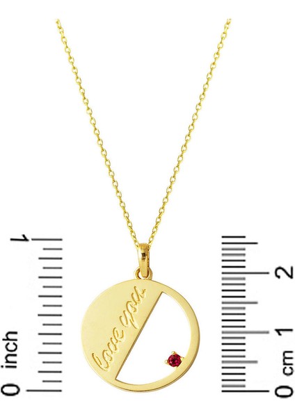 Seni Seviyorum Yazılı Altın Kolye indirimleri