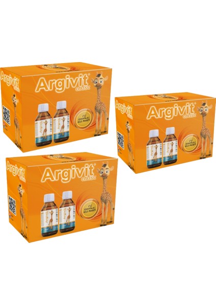 Classic Şurup 2'li Aile Paketi 3 Adet 150 ml