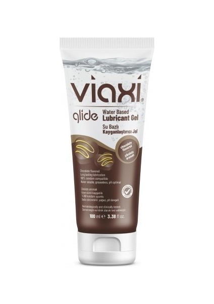ve L Kullanıma Uygun Viaxi 100 ml Çikolata Aromalı Jel