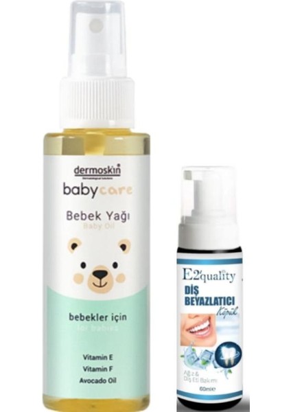 Babycare Bebek Yağı 100 Ml- Diş Beyazlatıcı Köpük