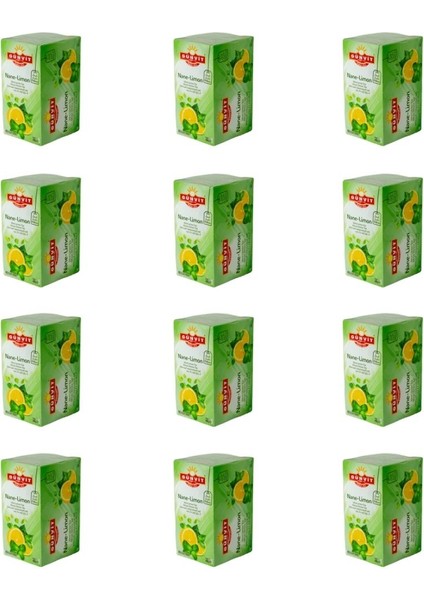 Nane&limon Çayı Bardak Poşet 20'li Kutu x 12