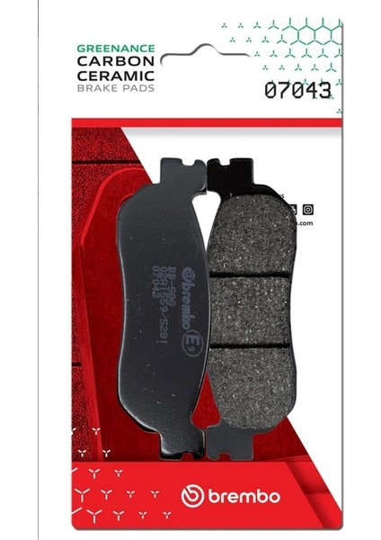 Xmax 250 (2005-2017) Karbon Seramik Arka Fren Balatası