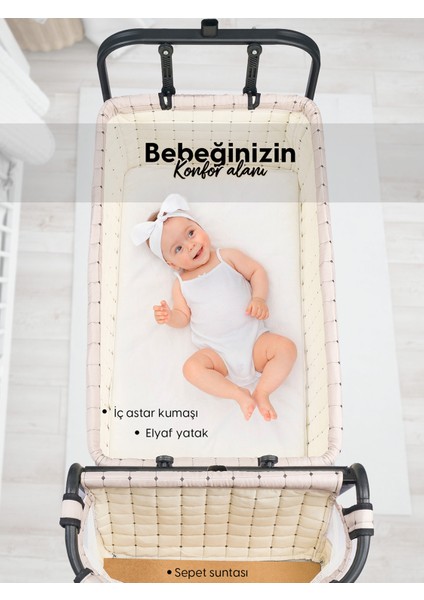 Safir Portatif Beşik Bordo modelleri