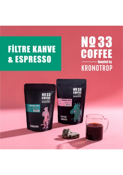 Kronotrop The Whirl No 33 Espresso Çekirdek Kahve 4 Al 3 Öde