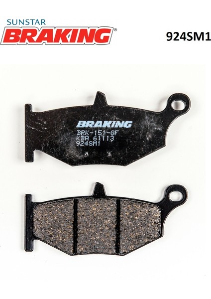 Yarı Metalik Fren Balatası / Suzukı / Gsr 600 / 600CC / Arka / 2006-2007-2008-2009-2010
