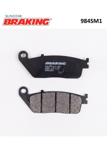 Yarı Metalik Fren Balatası / Kymco / Xcıtıng / R / 500CC / Arka / 2005-2006-2007-2008-2009-2010-2011