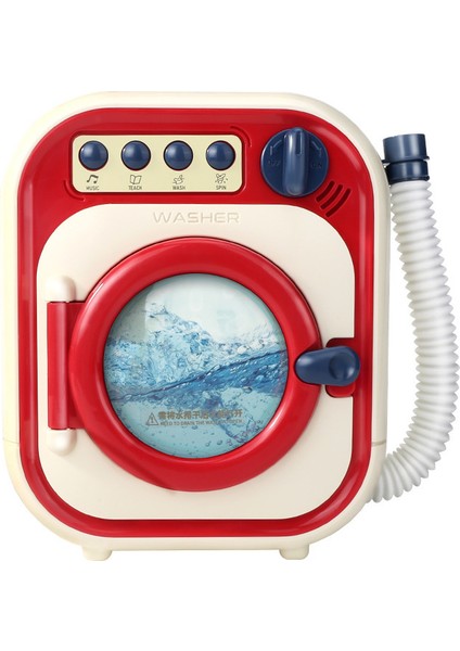 Çocukların Yıkama Makinesi Su ile Dolu Olabilir, Büyük Davul Elektrik Yıkama Makinesi, Kızın Evi Yıkama Makinesi, 24PCS Davul Yıkama Makinesi (Yurt Dışından)