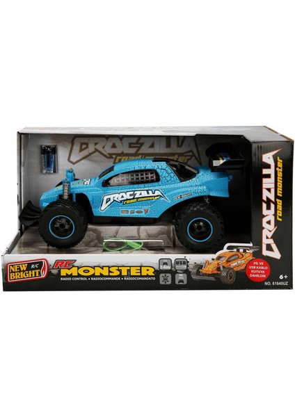 1:16 Croc-Zilla Uzaktan Kumandalı Araba Mavi