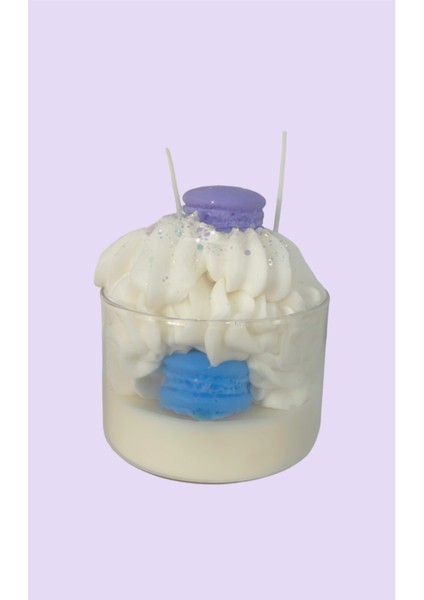 Mhyssa Natural Blueberry Macaron Candle