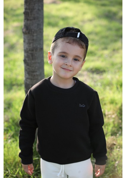 3 Iplik Bisiklet Yaka Sweatshirt modelleri
