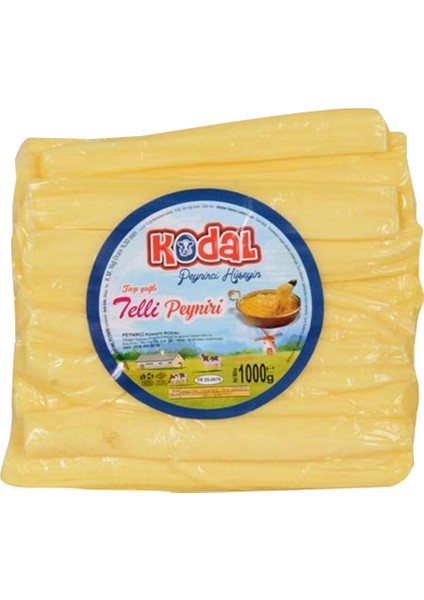 Kodal Peynir Kodal Kuymaklık Yağlı Tel Peyniri 1 kg