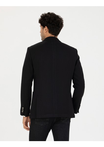 Erkek Siyah Ekstra Slim Fit Blazer Ceket 50274202-VR046 indirimleri
