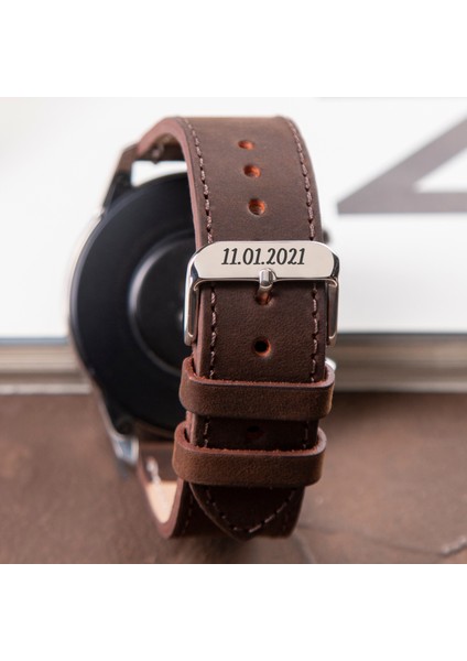Hakiki Deri Saat Kordonu 20MM 22MM 24MM Fossil Diesel Lacoste Casio Armani Tissot Nacar Klasik Saat Kordonu Deri Kayış Kahve
