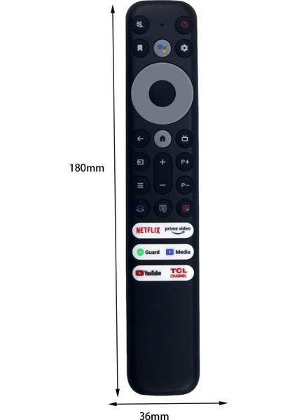 Tcl Tv Için Sesli Uzaktan Kumandalı Yok RC902V Fmr1 (Yurt Dışından)