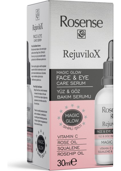 Magic Glow Sihirli Işıltı Yüz ve Göz Bakım Serumu