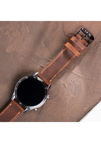 Hakiki Deri Saat Kordonu 20MM 22MM 24MM Fossil Diesel Lacoste Casio Armani Tissot Nacar Klasik Saat Kordonu Deri Kayış Taba