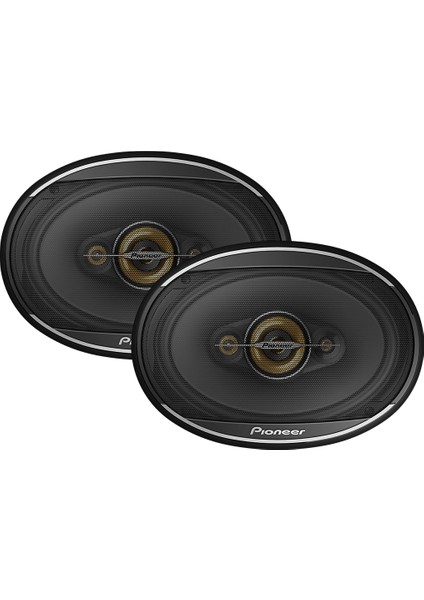 2024 Yeni Seri TS-A6978S 4yollu 650WATT 100RMS 16X24CM Oval Oto Hoparlör Takımı