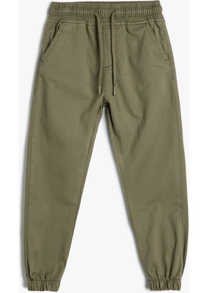 Basic Jogger Pantolon Pamuklu