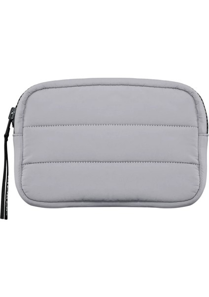 Gri Kadın Göğüs Kirpi Fanny Paketi Kadınlar Için Kapitone Kabarık Çanta Sling Omuz Hafif Kış Aşağı Pamuk Yastıklı Kemer Çantası (Yurt Dışından)