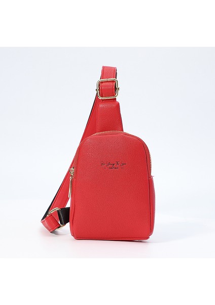 Kırmızı Şık Su Geçirmez Crossbody Cep Telefonu Çanta Çanta Kadın 2023 Bayanlar Omuz Çantası Küçük Kadınlar Için (Yurt Dışından)