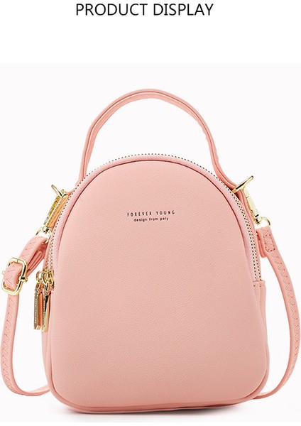 Gül Kırmızı Benzersiz Pu Deri Bayan Moda Mini Kız Omuz Crossbody Çanta Küçük Kadın Çantası Genç Kız Sırt Çantası (Yurt Dışından) indirimleri