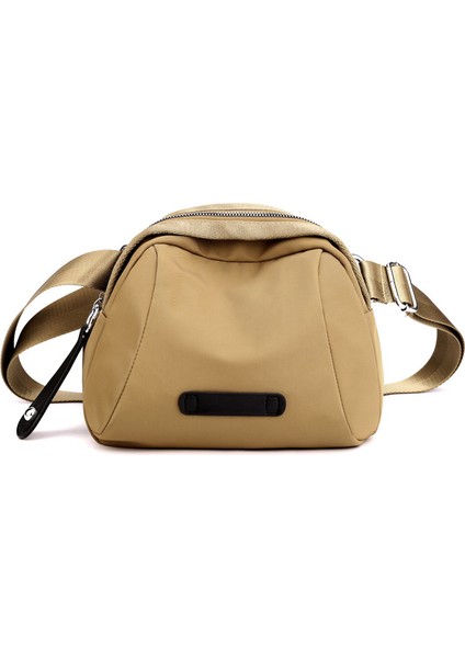 Sarı Yeni Moda Büyük Kapasiteli Kabuk Çanta Düz Renk Basit Çok Yönlü Hafif Kadın Tek Omuz Crossbody Çanta (Yurt Dışından)