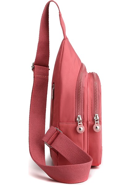 J Fabrika Çeşitli Renkler Özel Logo Tek Omuz Sırt Çantası Göğüs Çantası Kızlar Kadınlar Için (Yurt Dışından) fırsatları