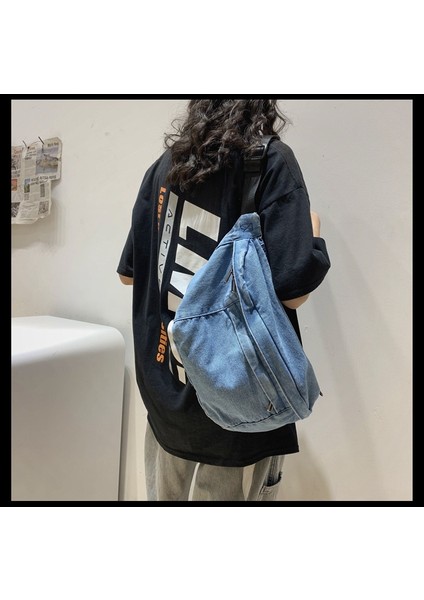 #1 Kişiselleştirilebilir Denim Çapraz Çanta: Özel Logolu Yüksek Kaliteli Kadın Göğüs ÇANTASI.2023'TE Şık ve Rahat Bir Görünüm Için Mükemmel (Yurt Dışından) fırsatları