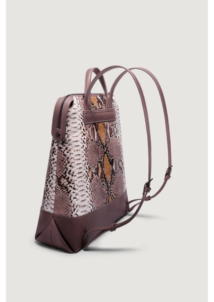 Gri Pembe Moda Lüks Yeni Tasarım Sırt Çantası Kadın Sırt Çantası Eğlence Çantası Deri Kadın Sırt Çantası (Yurt Dışından) modelleri