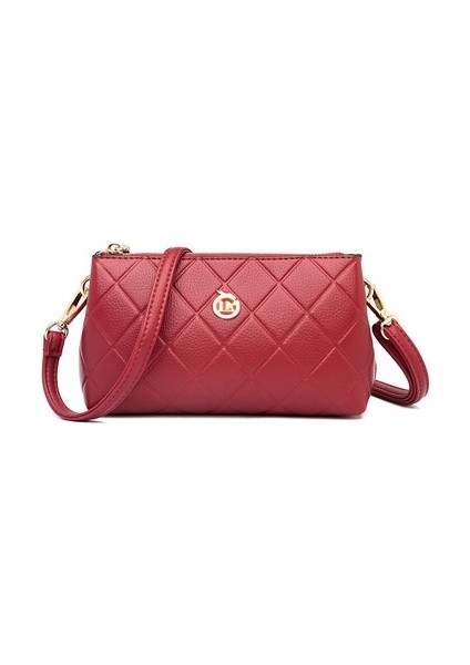 Rose Madder Guangzhou Oem Üretici Trendy Vegan Pu Deri Debriyaj Omuz Çantası Kadın Bbloso Crossbody Çanta Bayanlar (Yurt Dışından) modelleri