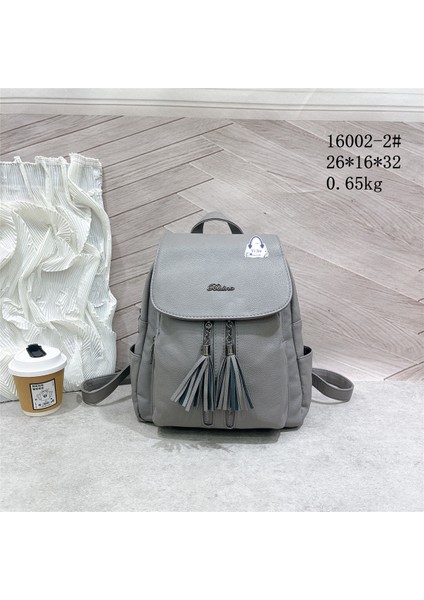 Gri Kızların Sırt Çantaları Çok Yönlü ve Şık Küçük Kareli Bayan Çantası Kozmetik Kadın Çantası Kadın Sırt Çantası Mini Fermuar (Yurt Dışından) fırsatları