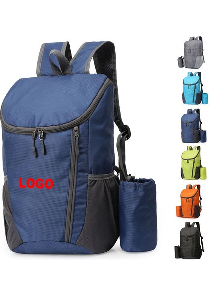 Gri Kişiselleştirilmiş Etiket Su Geçirmez Yürüyüş Sırt Çantası Açık Yürüyüş Seyahat Günlük Unisex Için Katlanabilir Hafif Sırt Çantası (Yurt Dışından) fiyatları