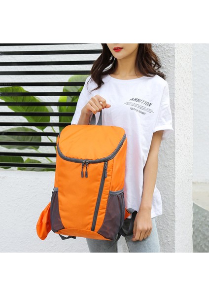 Gri Kişiselleştirilmiş Etiket Su Geçirmez Yürüyüş Sırt Çantası Açık Yürüyüş Seyahat Günlük Unisex Için Katlanabilir Hafif Sırt Çantası (Yurt Dışından) fırsatları