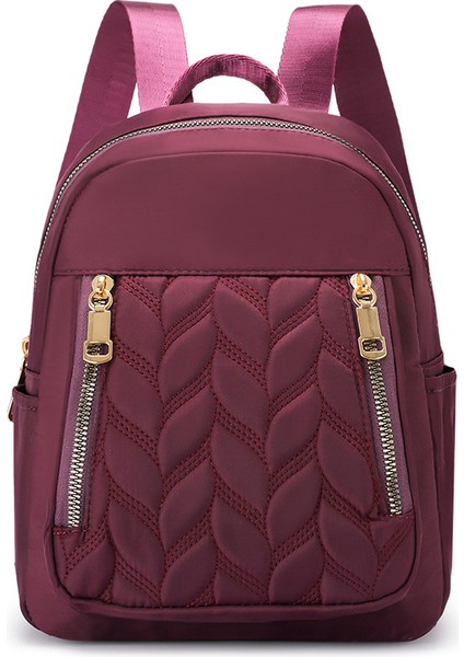 Bordo Şık Bayan Sırt Çantası Laptop Sırt Çantası Kadınlar Için, Kadın Iş Sırt Çantası, Suya Dayanıklı Seyahat Sırt Çantası Çanta (Yurt Dışından) fiyatları