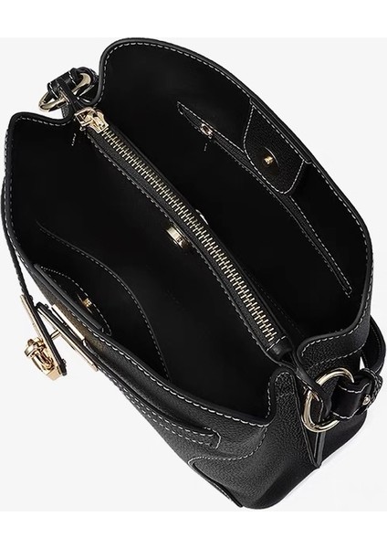 Kahverengi Moda Yeni Kadın Sığır Derisi Basit Kova Küçük Çanta Trend Tek Omuz Kadınlar Için Crossbody Çanta (Yurt Dışından) fırsatları
