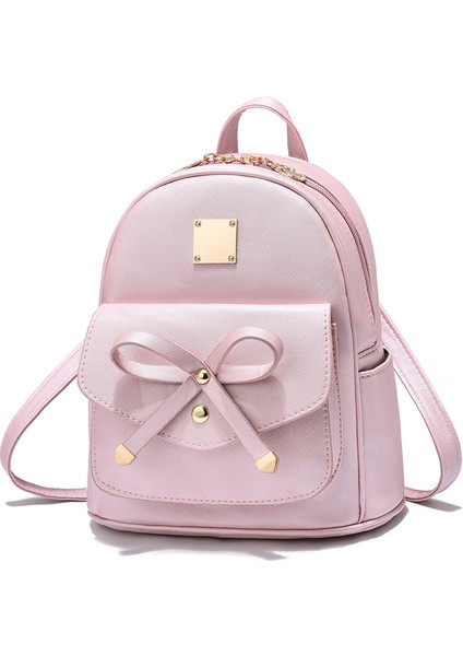 Pembe Bayanlar Yaratıcı Tasarım Büyük Kapasiteli Tuval Gençlik Kız Kadınlar Için Sevimli Okul Moda Tasarımcısı Çanta Sırt Çantası (Yurt Dışından)