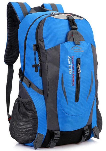 Yeşil Seyahat Su Geçirmez Dağcılık Spor Çantası Büyük Kapasiteli Açık Sırt Çantası Erkek ve Kadın Seyahat Sporları (Yurt Dışından) modelleri