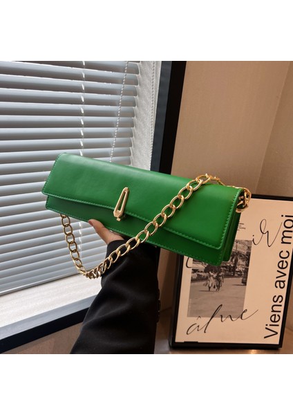 Mavi Moda Yeni Cüzdan Temizle Çanta Pu Zincir Omuz Akşam Çantalar Kız Plaj Bez Çantalar Kadın Küçük Ünlü Uzun Marka Debriyaj Çanta (Yurt Dışından) fırsatları