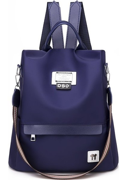 Mavi Moda Kadın Çantaları Kız Sırt Çantası Anti Hırsızlık Sırt Çantası Schoolbag Bayanlar Omuz Kadın Sırt Çantası Gizli Sakli Konusmalar Satchel Sırt Çantası Çanta (Yurt Dışından)