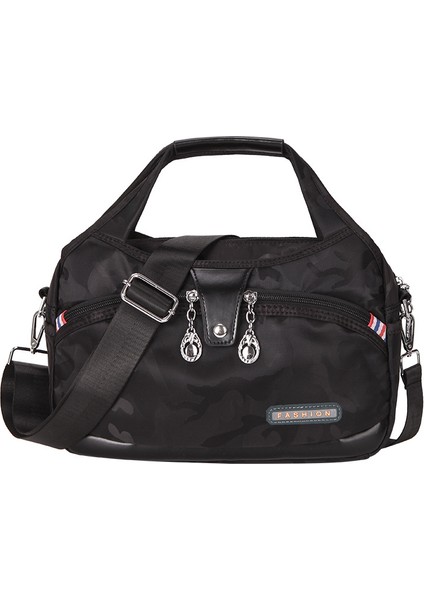 12 2023 Büyük Kapasiteli Crossbody Büyük Çanta Rahat Naylon Kadın Omuz Çantaları Kadın Çanta Messenger Çanta (Yurt Dışından)