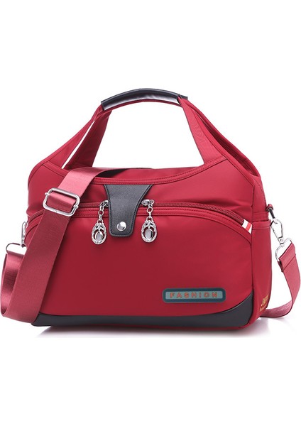 12 2023 Büyük Kapasiteli Crossbody Büyük Çanta Rahat Naylon Kadın Omuz Çantaları Kadın Çanta Messenger Çanta (Yurt Dışından) fırsatları