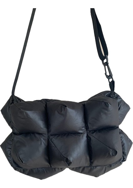 3 En Kaliteli Tasarımcı Çanta Çanta Kız Çanta Tasarımı Tığ Işi Adamın Son Tasarımlar Okulu Puffer Crossbody Naylon Tote (Yurt Dışından)