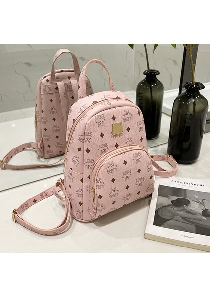 5 Kore Yaz Yeni Çiçek Baskılı Mini Sırt Çantası Çiçek Bayanlar Omuz Çantası Pu Deri Moda (Yurt Dışından) fırsatları