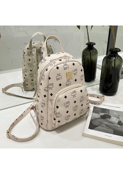 5 Kore Yaz Yeni Çiçek Baskılı Mini Sırt Çantası Çiçek Bayanlar Omuz Çantası Pu Deri Moda (Yurt Dışından) indirimleri