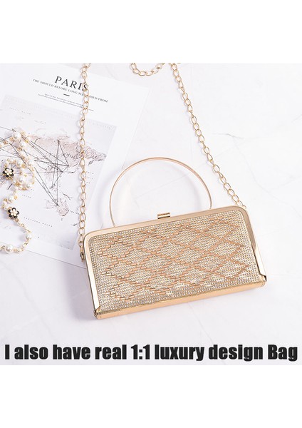 1 Moda Lüks Son Kristal Akrilik Elmas Taklidi Kadın Dolar Parti Debriyaj Çanta Çanta Para Akşam Çanta Düğün Için (Yurt Dışından) modelleri