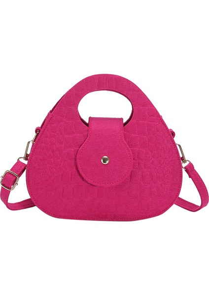 Pembe Çantalar ve Çanta Kadın Lüks Crossbody Omuz Şekli Çanta Son El Çantası ve Debriyaj Logolu Özel Çanta Üretimi (Yurt Dışından)
