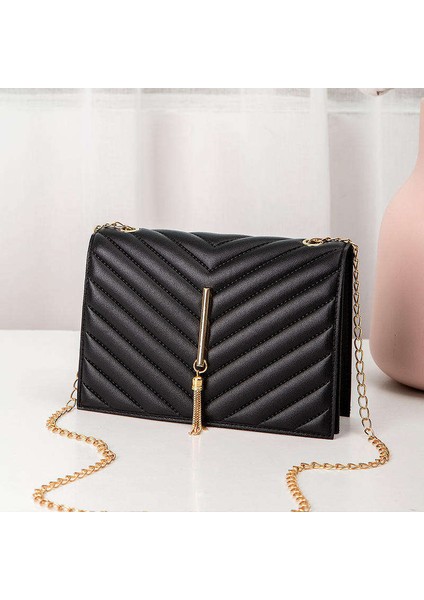 1 Ts Sıcak Satış Kadın Çanta Yeni Moda Gelenler Kadın Zincir Crossbody Çanta Pu Deri Tasarımcısı Özel Bayan Çanta El Messenger B (Yurt Dışından) fiyatları