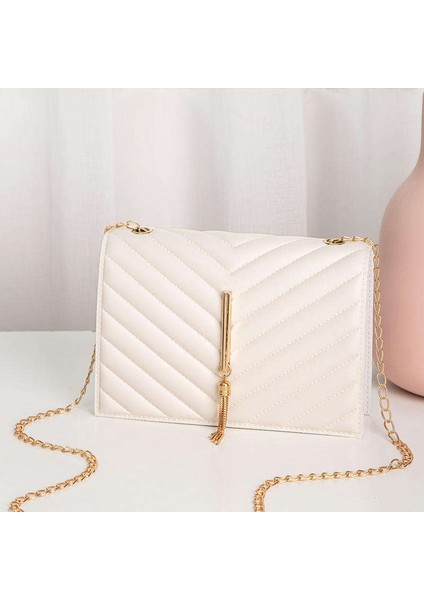 1 Ts Sıcak Satış Kadın Çanta Yeni Moda Gelenler Kadın Zincir Crossbody Çanta Pu Deri Tasarımcısı Özel Bayan Çanta El Messenger B (Yurt Dışından) fırsatları