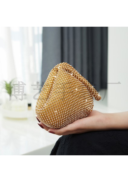 Gümüş Moda Mini Kadın Elbise Ziyafet Akşam Takım Elbise Çantası Maden Çantası Elmas Taşıma Çantası (Yurt Dışından)